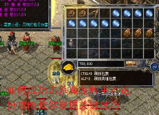 如何成功击杀魔龙教主?这份攻略教你掌握关键技巧 如何成功击杀魔龙教主?这份攻略教你掌握关键技巧