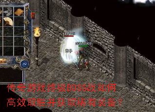 ϷռBOSSսθЧȡʤȡϡװ