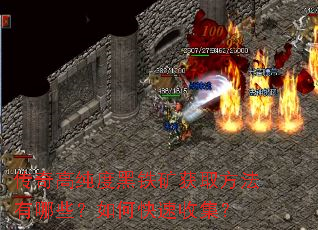 传奇高纯度黑铁矿获取方法有哪些?如何快速收集? 传奇高纯度黑铁矿获取方法有哪些?如何快速收集?