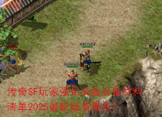 传奇SF玩家强化装备必备材料清单2025最新版有哪些? 传奇SF玩家强化装备必备材料清单2025最新版有哪些?