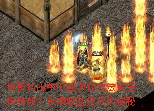 传奇私服中哪些赚钱方法最稳定有效?长期收益技巧大揭秘 传奇私服中哪些赚钱方法最稳定有效?长期收益技巧大揭秘