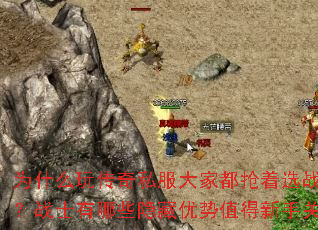 为什么玩传奇私服大家都抢着选战士职业?战士有哪些隐藏优势值得新手关注? 为什么玩传奇私服大家都抢着选战士职业?战士有哪些隐藏优势值得新手关注?