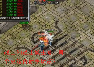 战士和道士做主号,哪个更适合新手玩家? 战士和道士做主号,哪个更适合新手玩家?