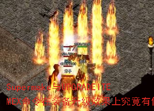 SupermakeUPGRADEITEMEXװЧϾкβͬ