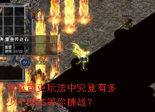 ����˾���淨�о����ж��ٸ�BOSS������ս��