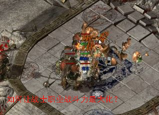 如何让战士职业战斗力最大化? 如何让战士职业战斗力最大化?