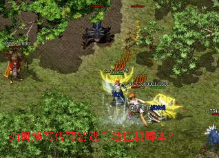 ��α�д������Ϸ�Զ��һ��ű���