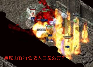 毒蛇山谷行会战入口怎么打? 毒蛇山谷行会战入口怎么打?